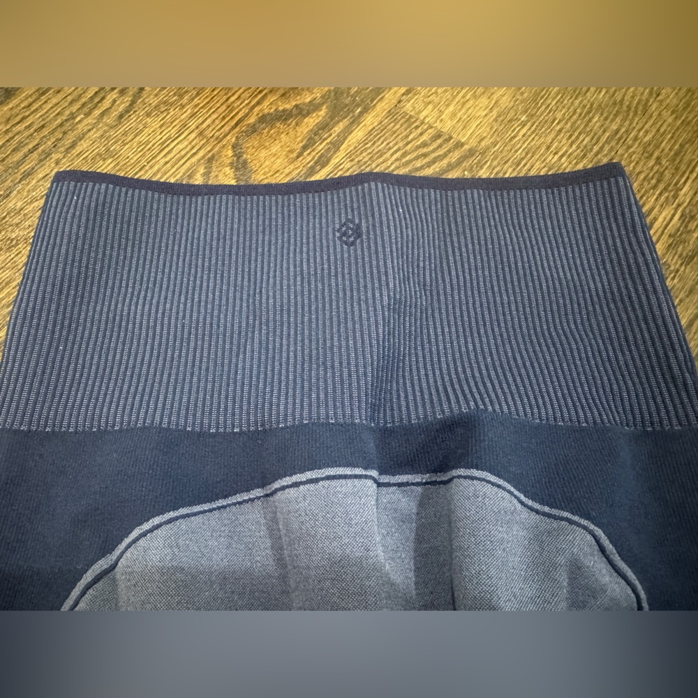 Third Love • Women’s Leggings Pants Blue High Rise Stretch Compression Run (M) - Picture 6 of 7